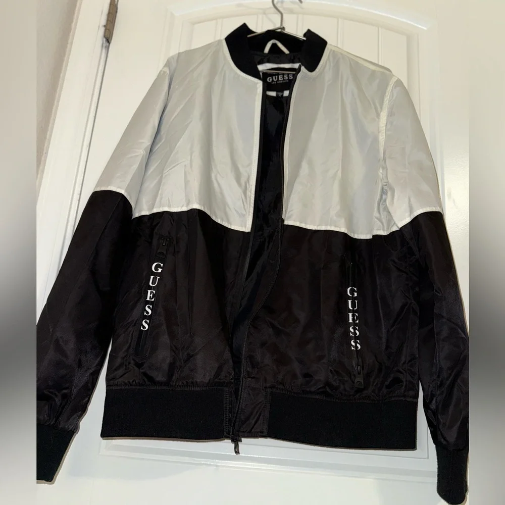 Guess Los Angeles Men’s Bomber Jacket Sz XL